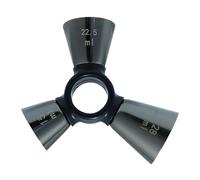 Bartender Jigger - 3 End Stainless Steel | Cocktail Measuring Tool