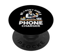 Bartender No Non ho un caricatore del telefono PopSockets PopGrip Adesivo