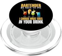 Bartender sii gentile con me scelgo cosa va nel tuo drink PopSockets PopGrip per MagSafe
