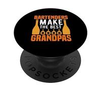Bartenders Make The Best Grandpas Funny Bartending Alcoholic PopSockets PopGrip Adesivo