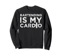 Bartending Ist Mein Cardio Divertente per i baristi Felpa
