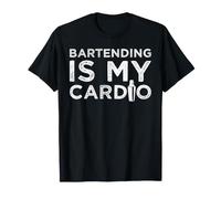Bartending Ist Mein Cardio Divertente per i baristi Maglietta