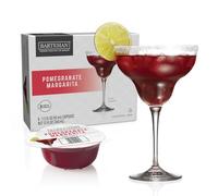 Bartesian Margarita al Melograno - 8 Capsule Cocktail (45 ml), Pod Margarita per Macchina da Cocktail, Sapore di Melograno con un Tocco di Lime & Note di Triple Sec, Facile da Preparare & Non Alcolico