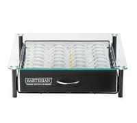 Bartesian Portacapsule - Cassetto per riporre le capsule per cocktail - Elegante dispenser di capsule per cocktail - Spazio per 36 capsule - Accessorio per produttore di cocktail Bartesian