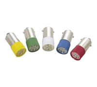Barthelme 70113288 Luce di segnalazione a LED Bianco BA9s 24 V/DC, 24 V/AC 18