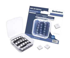 Barthelme Set LED SMD 5050 rosso 1000 mcd 120° 60mA 2V 100pz Bulk