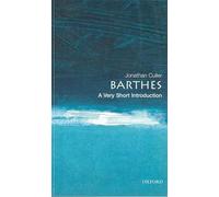 Barthes: A Very Short Introduction