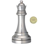 Bartl- Regina Cast Scacchi Gioco, Colore Argento, Taglia unica, 473685