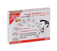 Bartl Vogl-Pfeiferl, Fischietto Vogelfpeifen per fischiare come un usignolo | Strumento nostalgico (confezione da 10)