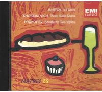 Bartok - 44 Duetti - Shostakovich - 3 Duetti / Perlman, Zukerman, Sanders - CD
