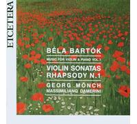 Bartok, B. - Music For Violin & Piano Vol