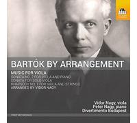 Bela Bartok Bartok By Arrangement: Music for Viola (CD) Album