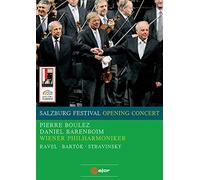 Salzburg Opening Concert: 2008 (DVD) Daniel Barenboim Pierre Boulez Ravel Bartok
