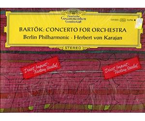 Bartók, Berlin Philharmonic Orchestra, Herbert von Karajan - Bartók, Berlin Philharmonic Orchestra, Herbert von Karajan: Concerto For Orchestra LP