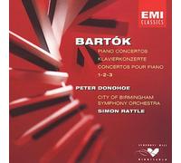 Bartok/ Donohoe/ Rattle/ Birmingham Sym Orch - Piano Concertos 1-3