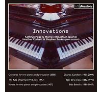 Bartok/ Mclachlan/ Burke - Music For Two Pianos & Percussion