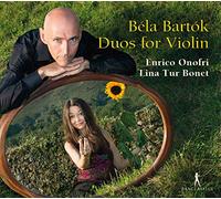 Enrico Onofri Béla Bartók: Duos for Violin (CD) Album