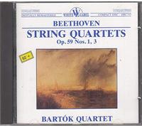 Bartok Quartet - BEETHOVEN String Quartets Op.59 Nos. 1 & 3; BARTOK QUARTET