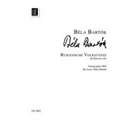 Bartok - Romanian Folk Dances for Piano: UE5802 [Lingua inglese]