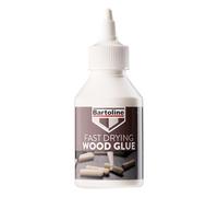 Bartoline Colla per legno 125 ml - D3 resistente all’acqua, asciugatura rapida e trasparente, per tutti i tipi di legno