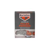 Bartoline Exterior Filler Powder 1,5 kg - Riparazione resistente a base di cemento per mattoni, legno e pietra - Senza crepe e resistente alle intemperie