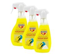 Bartoline Spray detergente allo zucchero pronto all'uso 500 ml - Detergente multiuso e detergente preverniciatura (Confezione da 3)