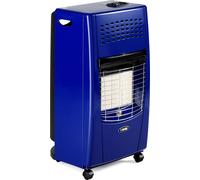 Bartolini Stufa a Gas Bombola Infrarossi Portatile GPL Potenza 4.2 kW colore Blu - Bella I Color 408