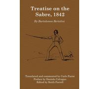 Bartolomeo Bertolini Treatise on the Sabre, 1842 (Tascabile)