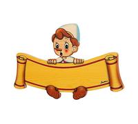 Bartolucci PFTAGR0001400 Pinocchio Piastra, Grande