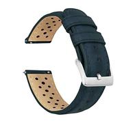 Barton Racing & Rally Horween - Cinturino in pelle con barre a molla a sgancio rapido integrate, lunghezza standard, per polsi da 12,7 cm a 18 mm, 19 mm, 20 mm, 21 mm, 22 mm, 23 mm e 24 mm, scegli il