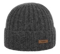 Barts Berretto con Risvolto Haakon Beanie Lavorato a Maglia Invernale Taglia Unica - Antracite