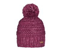 Barts - Berretto Invernale con Pompon, Colore Berry, Taglia Unica, Donna