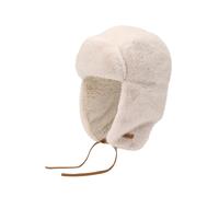 Barts Berretto 'Lucerne' crema / marrone, Taglia 55-60