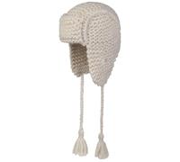 Barts Berretto Peruviano Brubru Bomber da Bambino Cappello Aviatore Taglia Unica - Bianco Crema