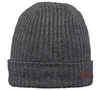 Barts Berretto Wilbert Turnup Grigio Melange Uomo/Donna
