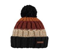 Barts - Cappello a maglia a coste da uomo - Wilhelm Beanie Burgundy per Uomo in Pelle - Bordeaux