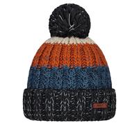 Barts - Cappello a maglia a coste da uomo - Wilhelm Beanie Copper per Uomo in Pelle - Arancione