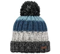Barts - Cappello da uomo in maglia a coste - Wilhelm Beanie Charcoal per Uomo in Pelle - Grigio