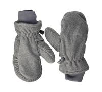 Barts - Fleece Mitts Kids, Guanti Bambino, Grigio, Taglia 2 (2-3 Anni)