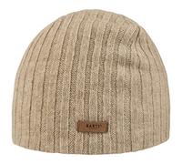 Barts Haakon Lambswool Cuffia a Maglia Beanie Invernale da Uomo Taglia Unica - Beige