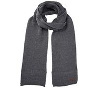 Barts Macky Scarf Sciarpa, Uomo, Grigio (DARK HEATHER 0019), One Size (Taglia produttore:UNI)