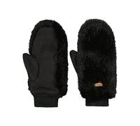 Barts - Moffole da donna in pelliccia sintetica - Fur Mitts Black - Nero