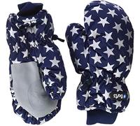 Barts Nylon Mitts Guanti, Unisex - Bimbi 0-24, Blu (Blu Stars 28), One Size (Taglia produttore:4)