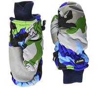 Barts Nylon Mitts Kids Muffole, Camo Blue, 1 Unisex-Bambini