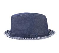 Barts - Tarragon Hat, Cappello da Uomo, Blu Denim e Righe, L