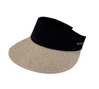 Barts Cappello da baseball 'Vesder' beige / nero, Taglia 55-60