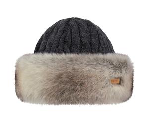 Barts - Women's Fur Cable Bandhat - Cappello One Size grigio
