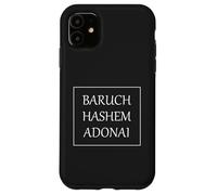 Baruch Hashem Adonai Sia benedetto il nome del Signore Custodia per iPhone 11