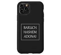 Baruch Hashem Adonai Sia benedetto il nome del Signore Custodia per iPhone 11 Pro