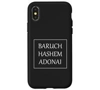 Baruch Hashem Adonai Sia benedetto il nome del Signore Custodia per iPhone X/XS